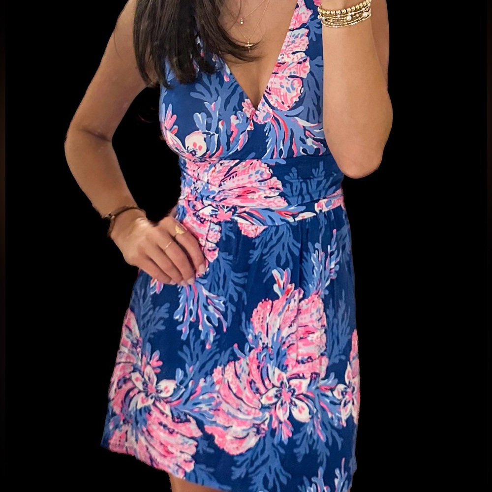Lilly Pulitzer Clara Sleeveless Romper - Picture 3 of 5